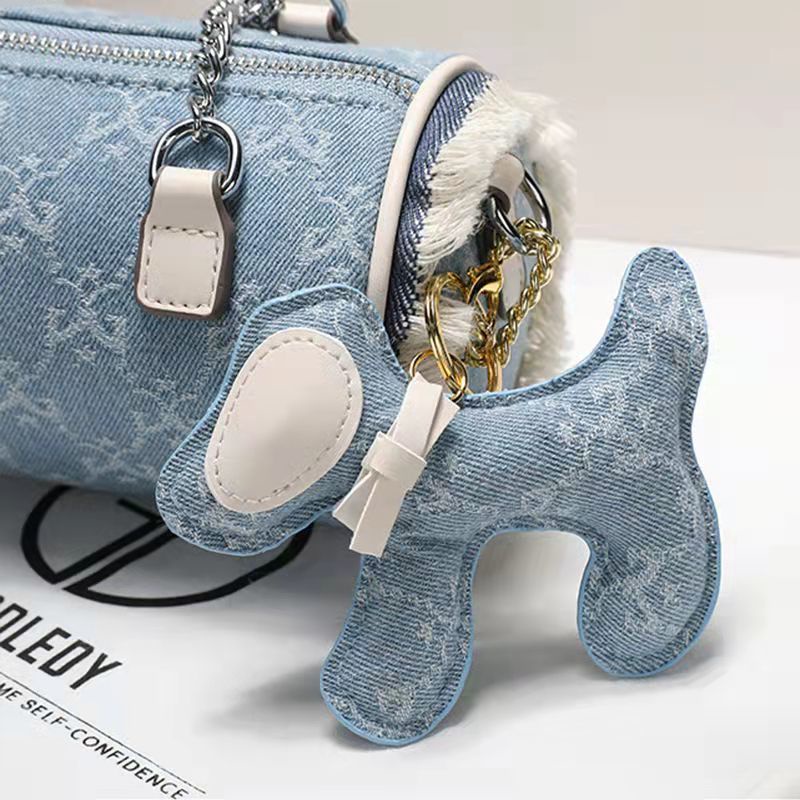 Túi Đeo Chéo Hình Trụ Chất Liệu Canvas Phối Dây Xích Thời Trang Mùa Hè Mới Cho Nữ