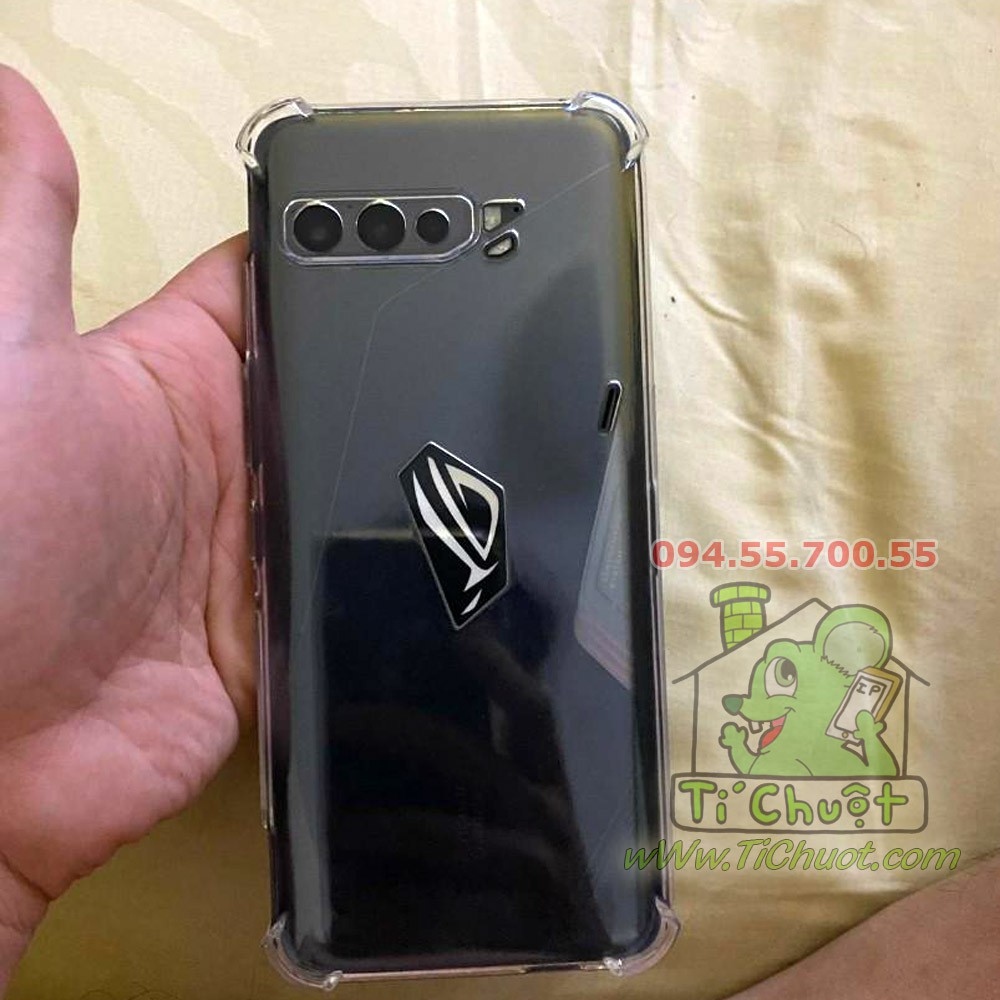 [Chống Sốc] Ốp lưng Asus ROG Phone 3 ZS661KS Dẻo Đệm 4 Góc