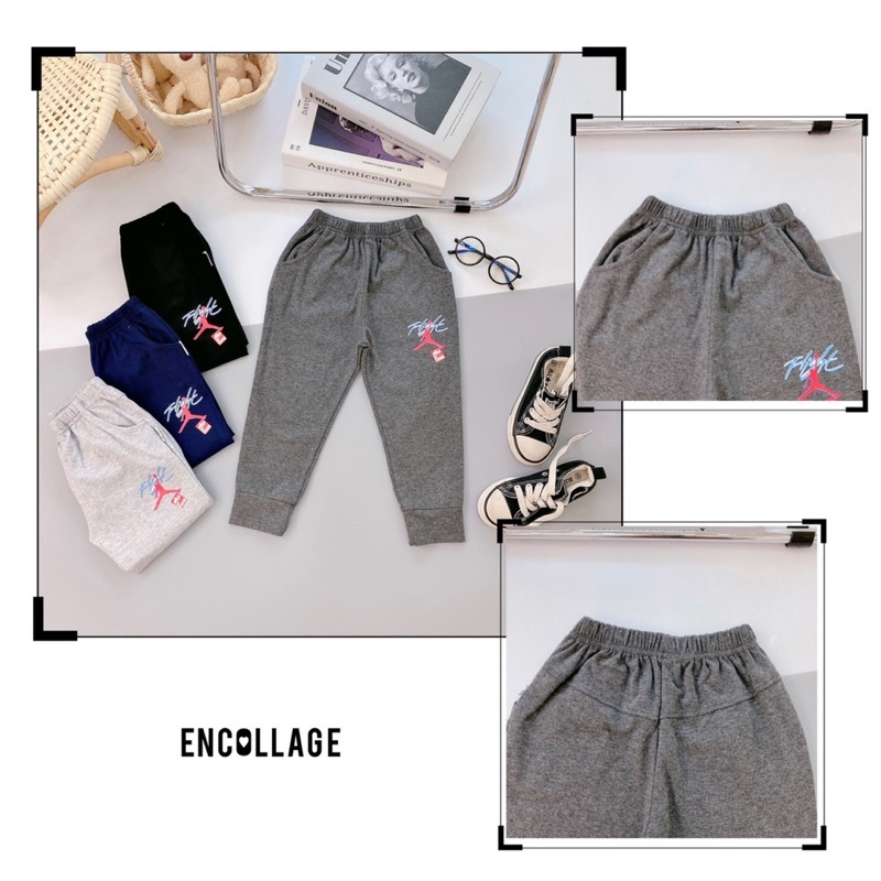 Quần cotton bé trai 11-33kg