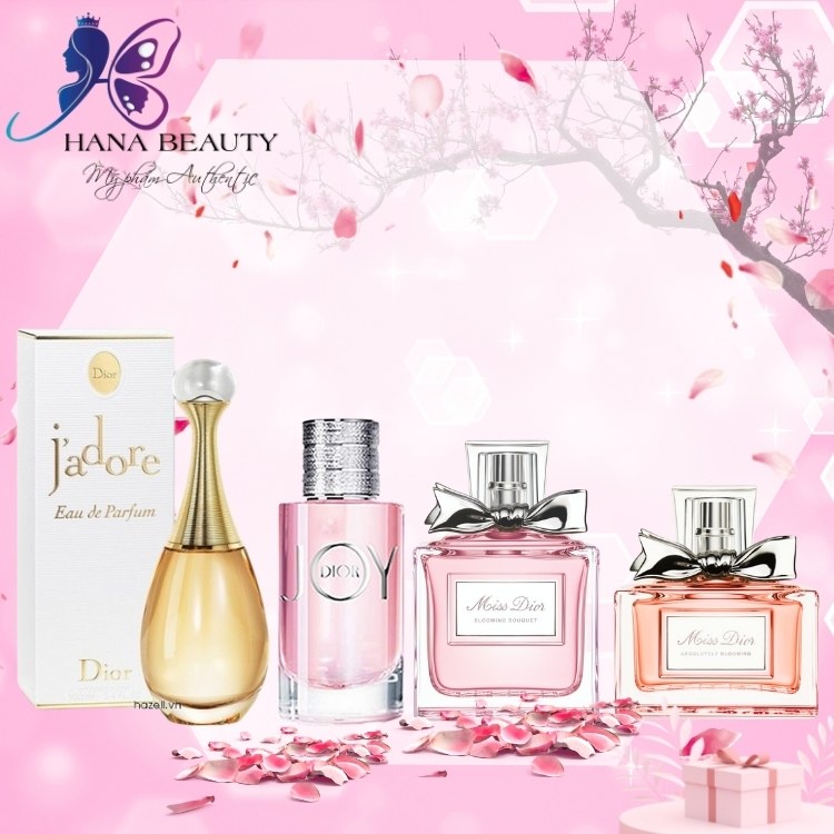 Nước Hoa Miss Dior Blooming Bouquet, Dior Absolutely, Joy, Nước Hoa mini nữ hương ngọt nhẹ dịu