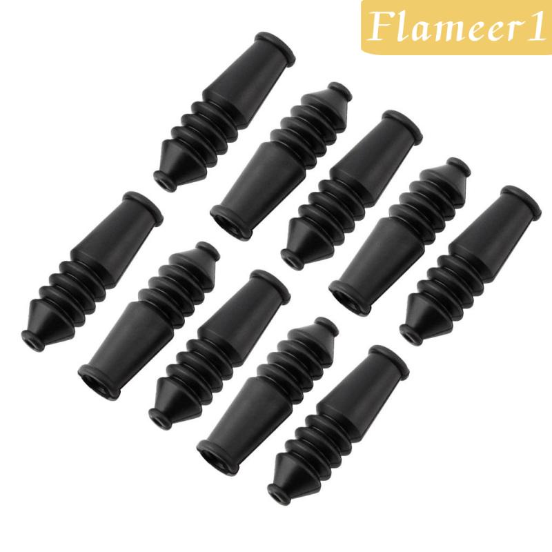 Set 10 Vỏ Cao Su Bọc Dây Phanh Xe Đạp MTB Hình Chữ V