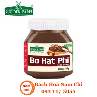 [TAS9] [TAS9] [TAS9] Bơ Hạt Phỉ Hazelnut Ít Đường 170g - 340g Của Công Ty Golden Farm