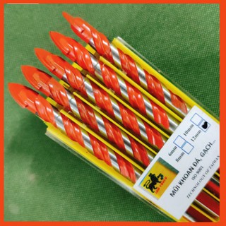 Combo 4 Mũi Khoan đa năng 6-12mm, khoan gạch men, kính, thủy tinh