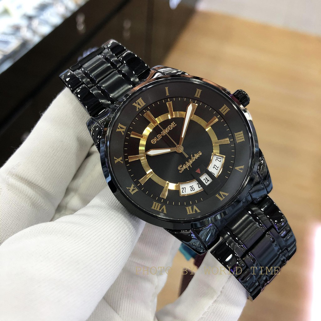 Đồng Hồ Nam Sunrise DM771SWA - Chính Hãng - Full Box - Kính Sapphire Chống Xước , Chống Nước , Bảo Hành 3 Năm | BigBuy360 - bigbuy360.vn