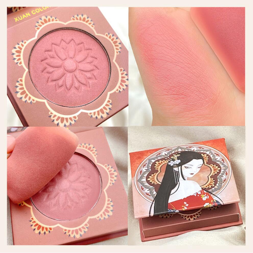 [Hàng mới về] Phấn má hồng đơn sắc màu lì tự nhiên làm sáng tông màu da | BigBuy360 - bigbuy360.vn