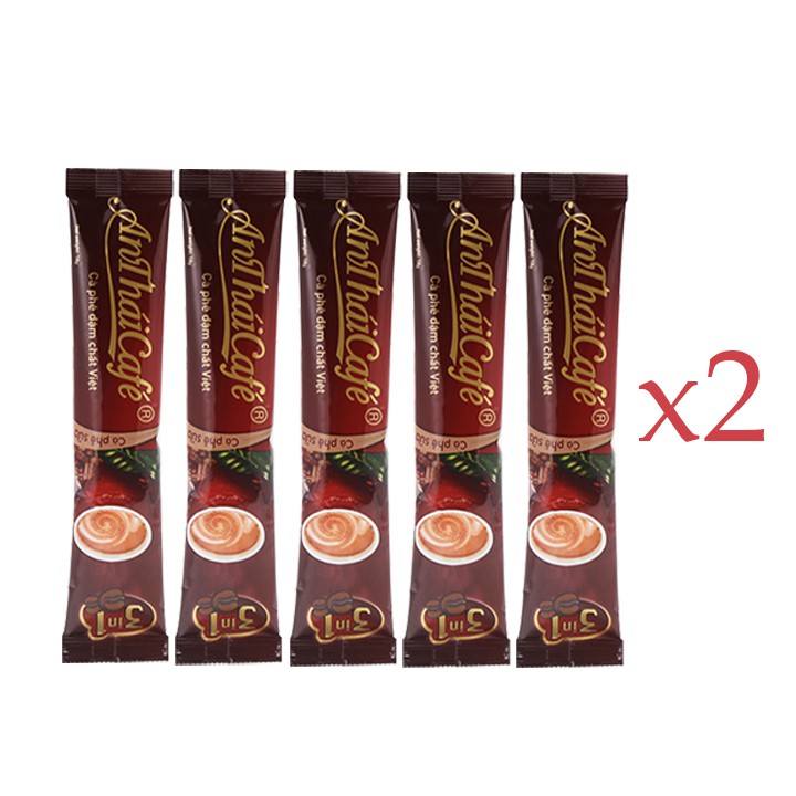 Combo 10 Gói Cà Phê Sữa 3 Trong 1 An Thái (10 gói x 18gr) - AnTháiCafé