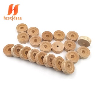 Bộ 50 bánh xe gỗ đồ chơi cho bé