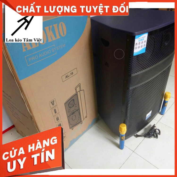 [Chính hãng] Loa kéo gỗ “ALOKIO AL-18” bass 5 tấc - BAO SHIP – Loa kéo Tâm Việt. - hàng chất lượng, giá tốt nhất TQ