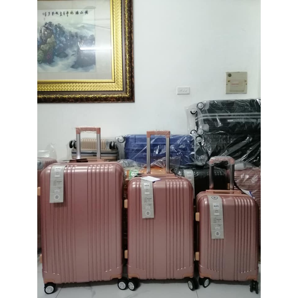 Vali kéo du lịch size 28 inch nhựa pc bao bể (cực đại) xoay 360 độ, tiện dụng, chống va đập (BH 5n)