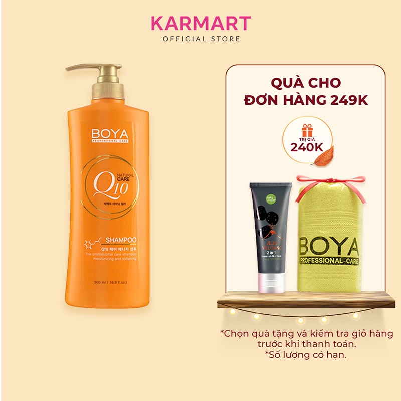 Dầu gội Q10 Boya Shampoo 500ml