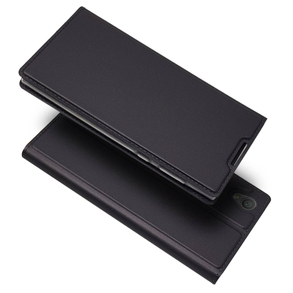 Bao da nam châm PU sang trọng hình chiếc ví có ngăn đựng thẻ cho Sony Xperia L1 G3311 Dual Sim G3312