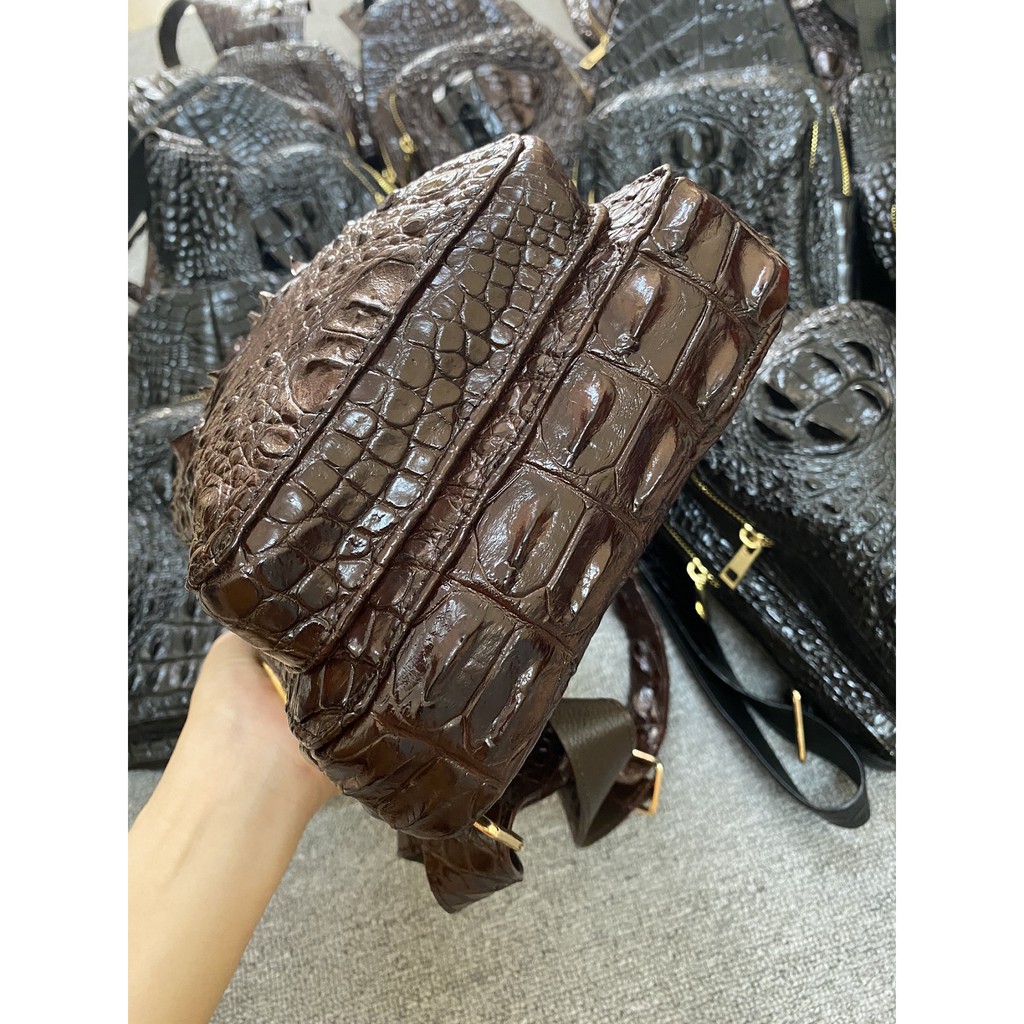 TÚI BAO TỬ ĐEO CHÉO 32X19 DA CÁ SẤU THẬT | RYRY STORE