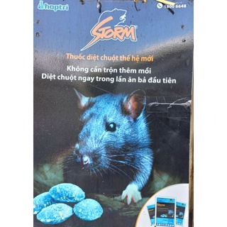 Thuốc diệt chuột storm đức gói 20 viên