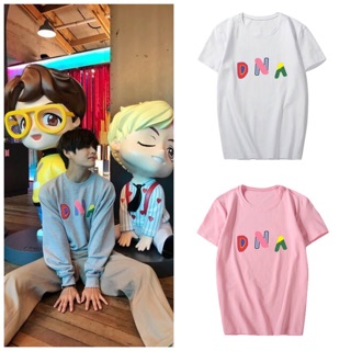 (Tặng ảnh BTS)Áo BTS V DNA tay lỡ
