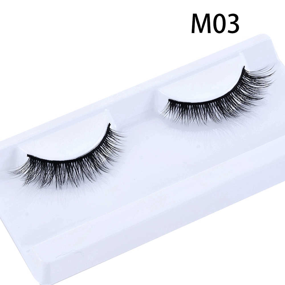 [Hàng mới về] Cặp lông mi giả trang điểm 3D giống thật