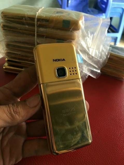 Điện thoại nokia 6300 gold - chính hãng cũ 99%