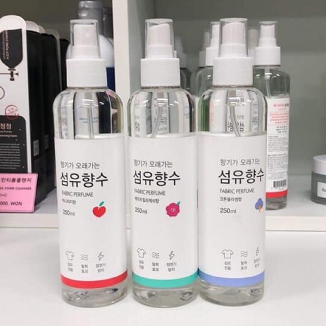 xịt thơm quần áo Hàn Quốc
