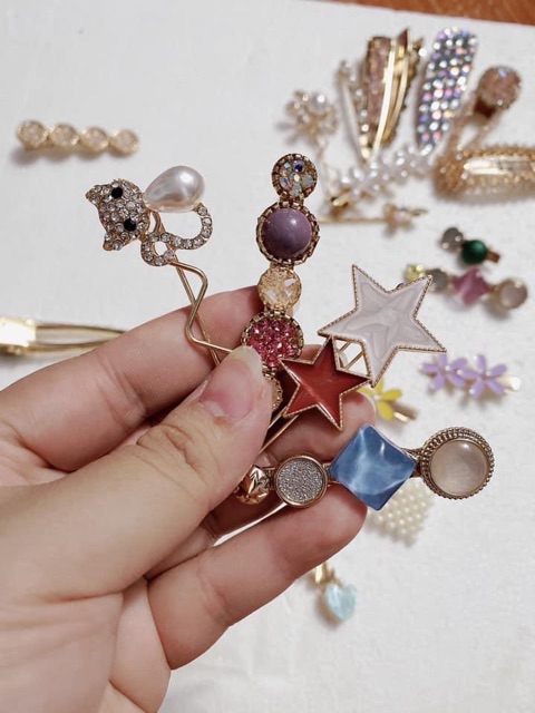 Set 25 kẹp tóc siêu xinh