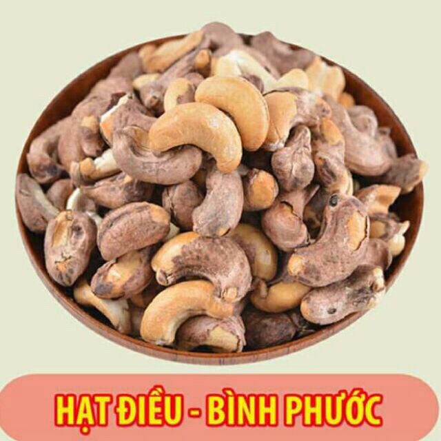 500G hạt điều bể đôi nguyên lụa Bình Phước