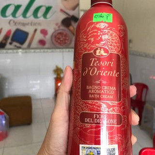 SỮA TẮM TESORI HƯƠNG HOA THANH LONG ĐỎ 500ML (Có tem chống hàng giả)