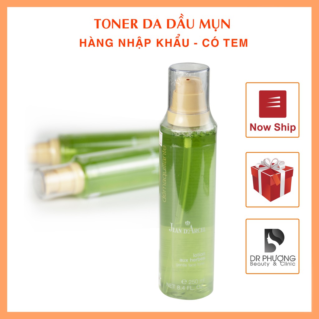 Toner cho da khô và da nhạy cảm JEAN D'ARCEL GENTLE FACE TONIC (250ml)