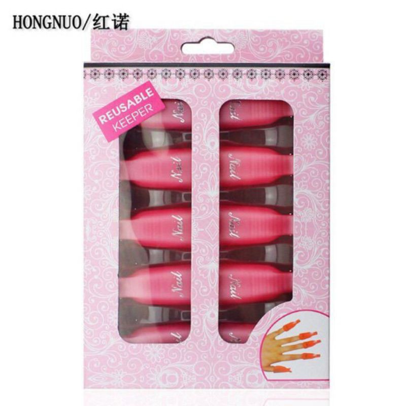 kẹp ủ móng tay phá gel