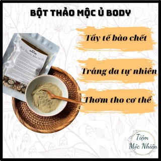[Ủ Trắng Body] Bột Thảo Mộc 24 Vị💥100% CHIẾT XUẤT THIÊN NHIÊN💥 Tẩy tế bào chết, Trắng da tự nhiên, Thơm tho cơ thể