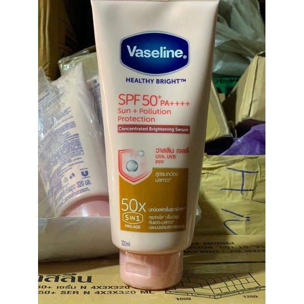 Sữa dưỡng thể Vaseline 50X Thái Lan