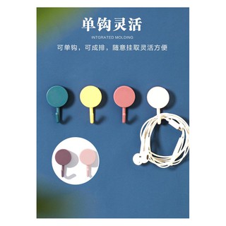 Set 5 Móc dán tường vintage Móc dán decor