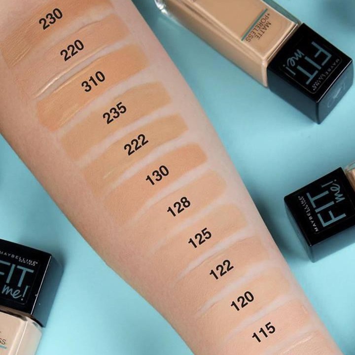 [Sample 5ml] Kem Nền Mịn Nhẹ Kiềm Dầu Fit Me Dạng Gói Maybelline New York Matte Poreless Foundation 5ml | BigBuy360 - bigbuy360.vn