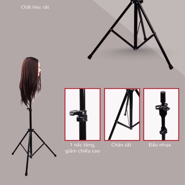 Chân đầu ken xếp