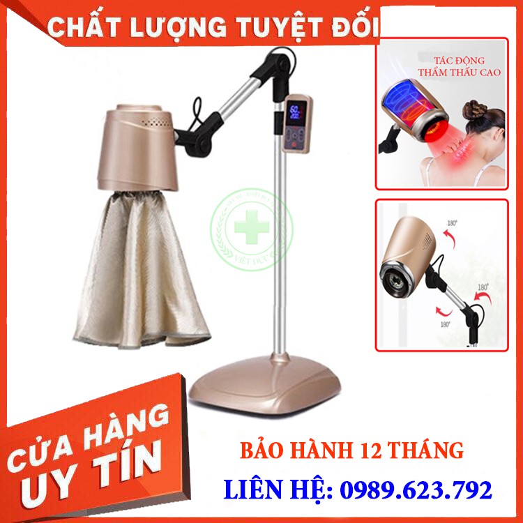 { LOẠI 1 CÓ 7 MẦU} Máy Xông Ngải Cứu 7 mầu - Có Đèn Hồng Ngoại {tặng kèm ngải nhung và tinh dầu}