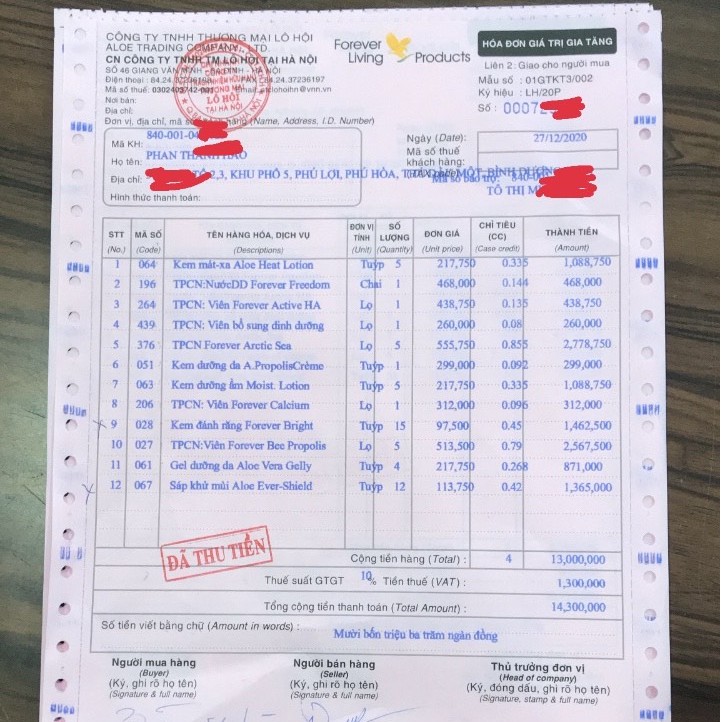 Kem Dưỡng Ẩm Aloe Moisturizing Lotion FOREVER 063flp