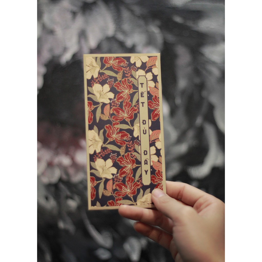 60 Chiếc Lì Xì Thiết Kế HOA LÁ Siêu Hót 2023