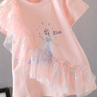 Đầm Công Chúa Elsa Cho Bé Gái