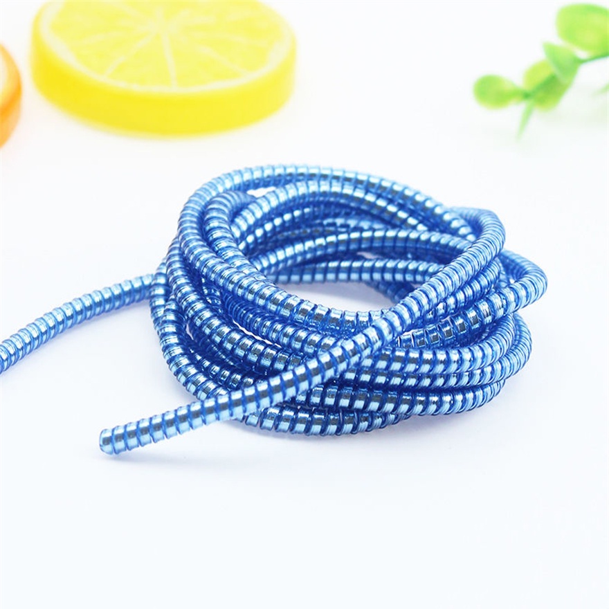 Lesser Colorful Data cable headphone cable protector Data Cable Protective Sleeve Winding Wire