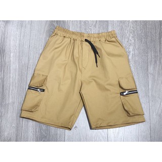 [uy tín] QUẦN SHORT KAKI TÚI ZIP [unisex]