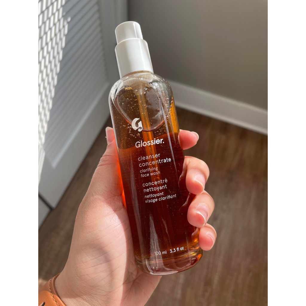 Sữa Rửa Mặt Glossier Cleanser Concentrate Dạng Gel Cô Đặc Từ Thực Vật Hoa Cúc/ Chanh Dây Sạch Da Nhỏ Lỗ Chân Lông - DISI