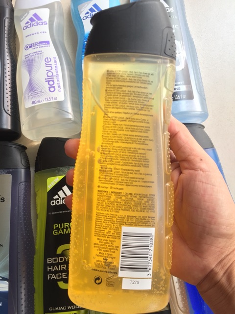 Sữa tắm gội, rửa mặt 3 in 1 Adidas 400 ml