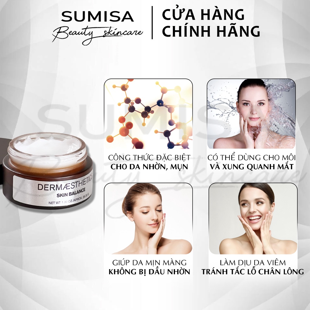 DBH Skin Balance Cream kem dưỡng ẩm dành cho da dầu da mụn