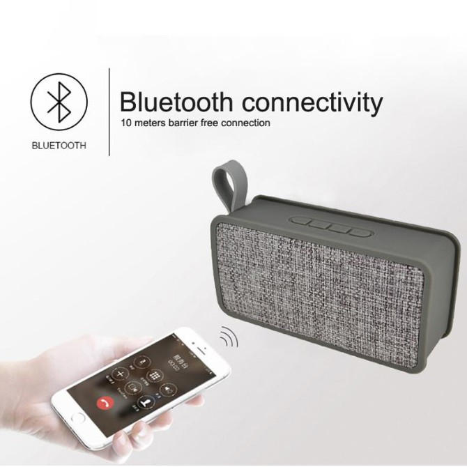 Loa Bluetooth SUNTEK JC-200 + Tặng Dây Sạc USB