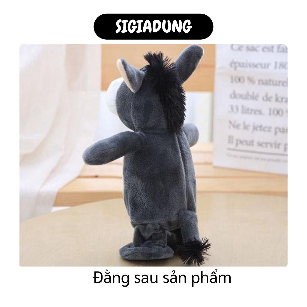 [SGD] Đồ Chơi Biết Nói - Thú Nhồi Bông Hình Con Lừa Biết Hát, Nói Nhạy Lại Tiếng 4628