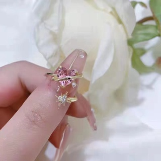 Vòng cổ Mặt Trái Tim Pha Lê Hồng