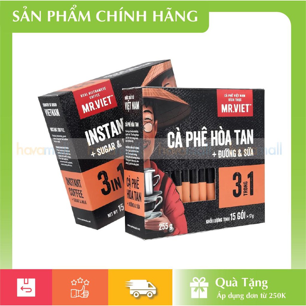 Cà Phê Mr.Việt_ 3 In 1