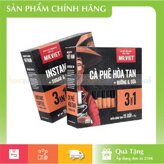 Cà phê mr.việt_ 3 in 1