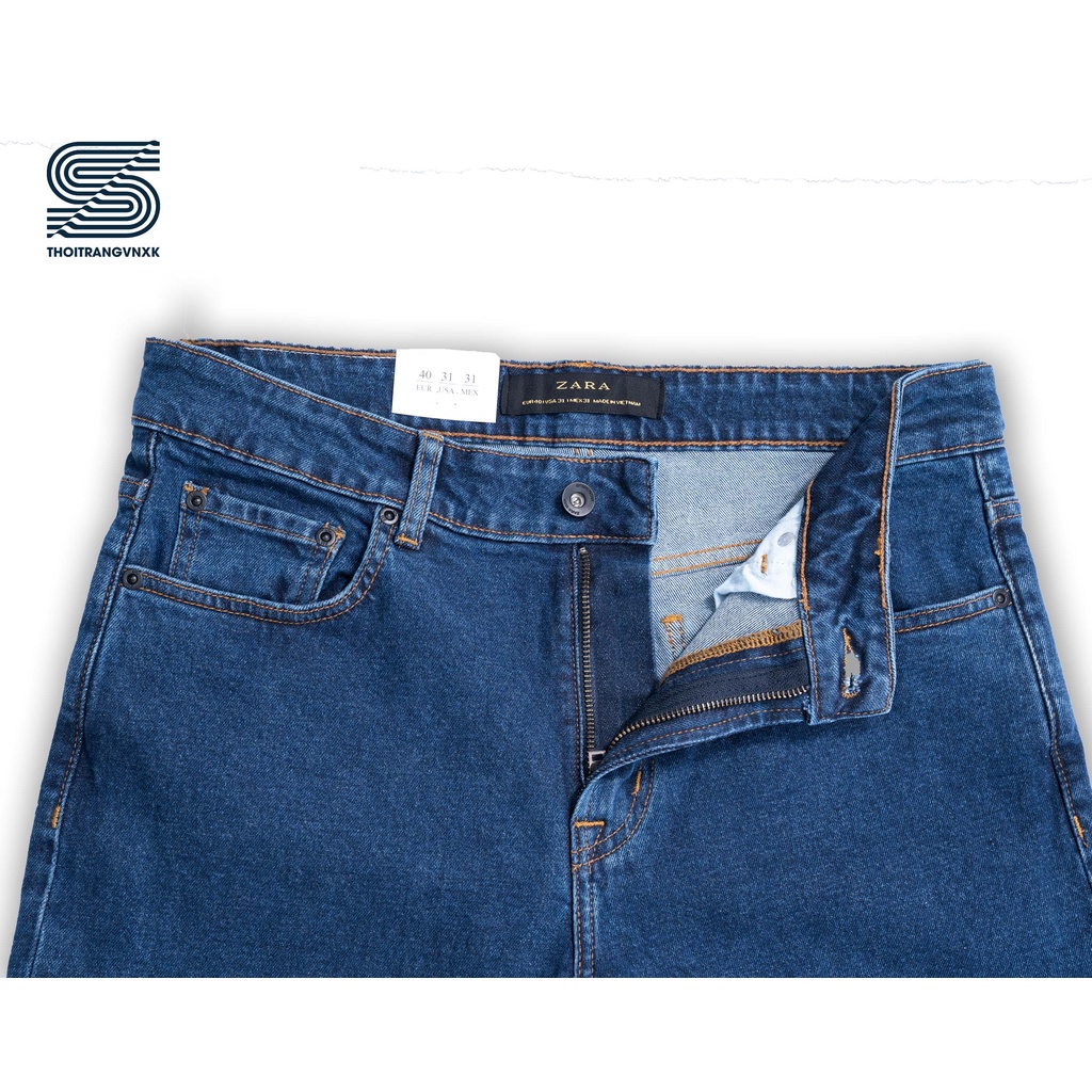 Quần jean nam, quần bò trơn cạp cao dáng dài ôm vừa vặn Sonvnxk - QJZRS822 | BigBuy360 - bigbuy360.vn