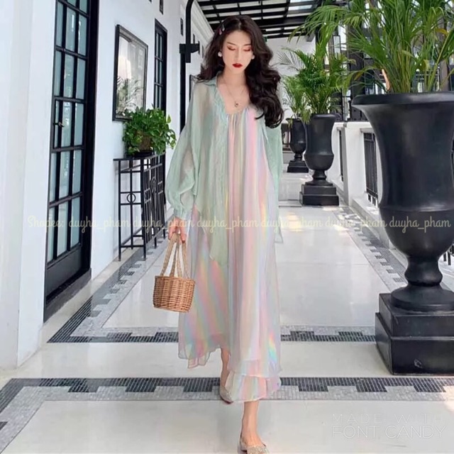 [[HOT HOT]VẢI HALOGRAM ÁNH CẦU VỒNG LẤP LÁNH