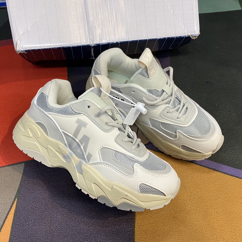 GIÀY M.L.B BIGBALL LA LITE WHITE CREAM KEM LAI AU