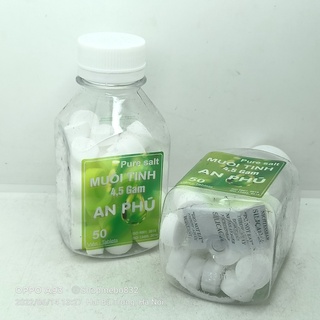 Viên muối tinh An Phú 4,5gram( lọ 50 viên)