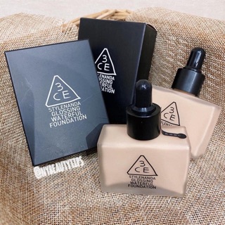 KEM NỀN 3CE GLOSSING WATERFUL FOUNDATION